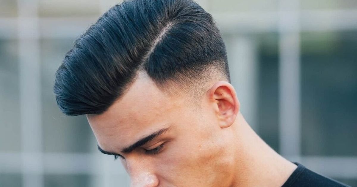 slicked back hairstyles