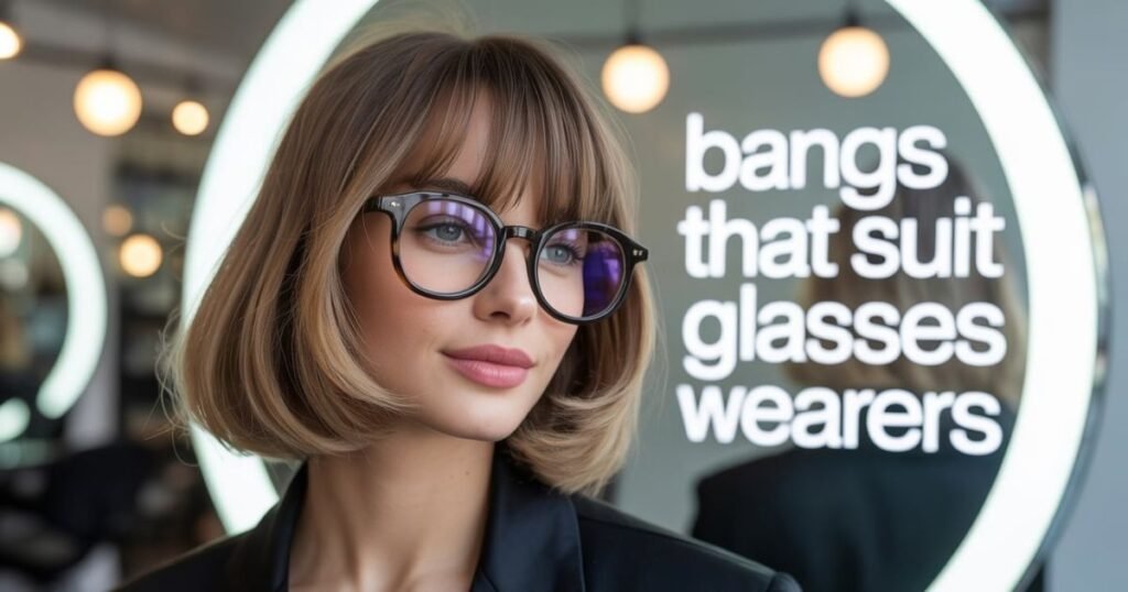 hairstyles for women over 50 with glasses