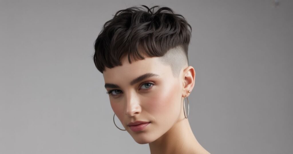 long pixie hairstyles for thick hair