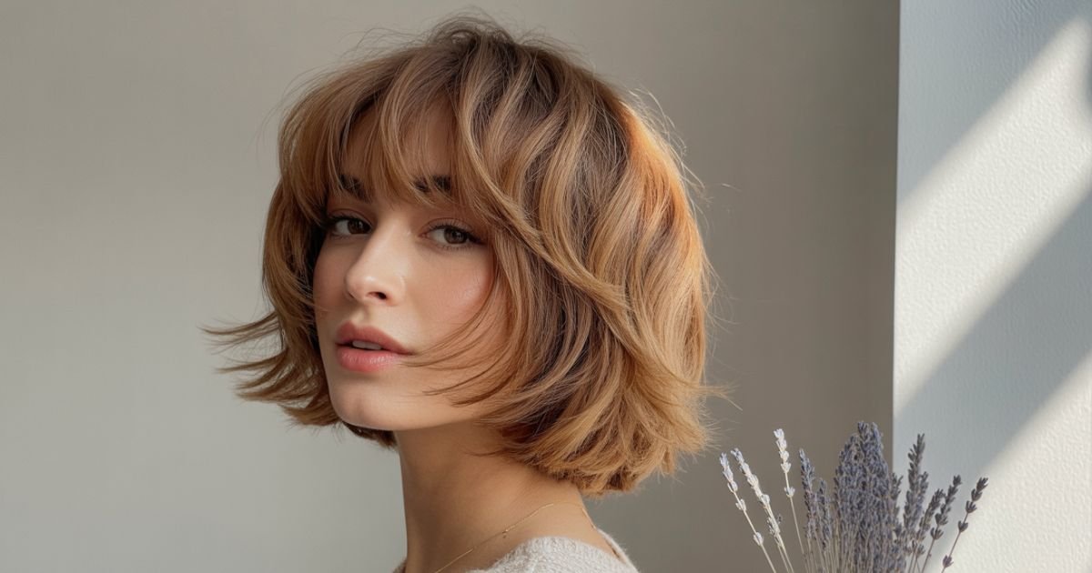 choppy bob hairstyles with bangs