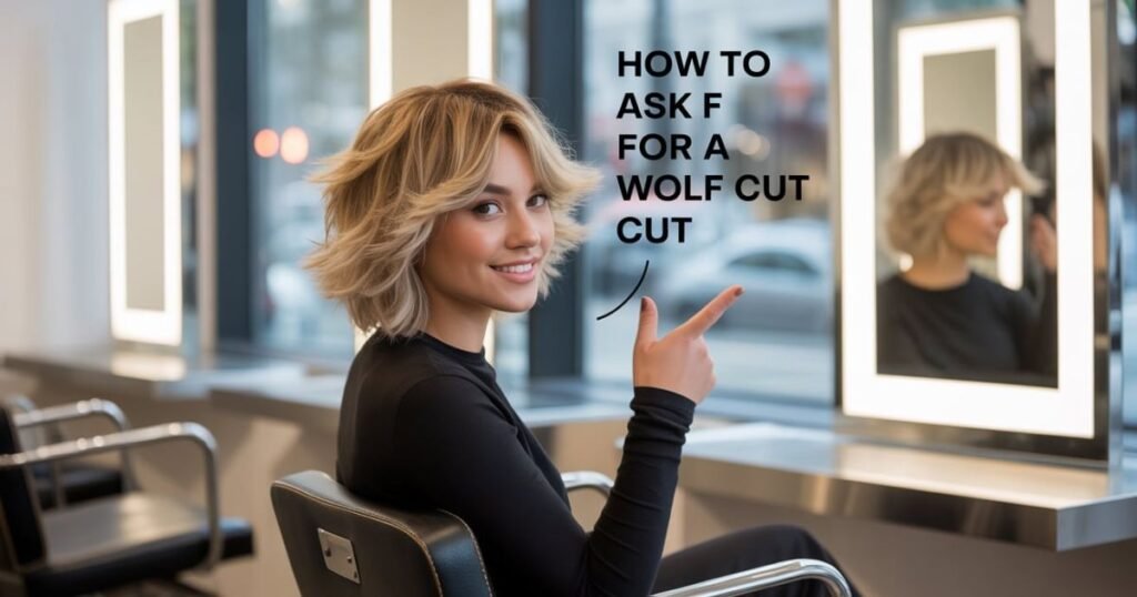 wolf cut bangs