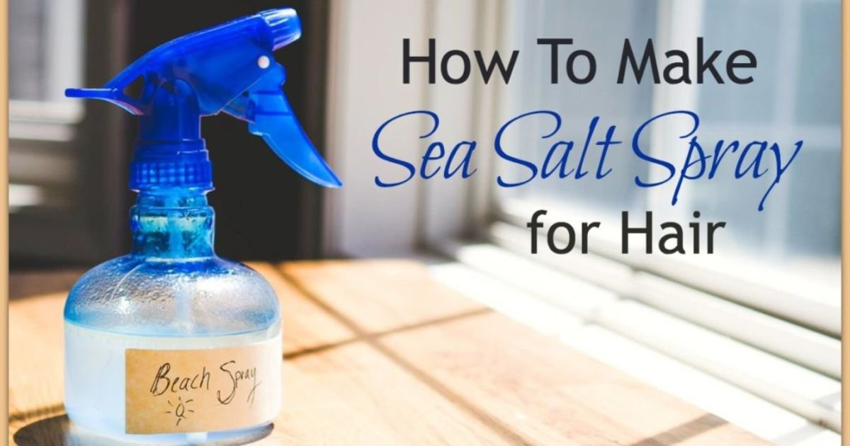 how to make sea salt spray