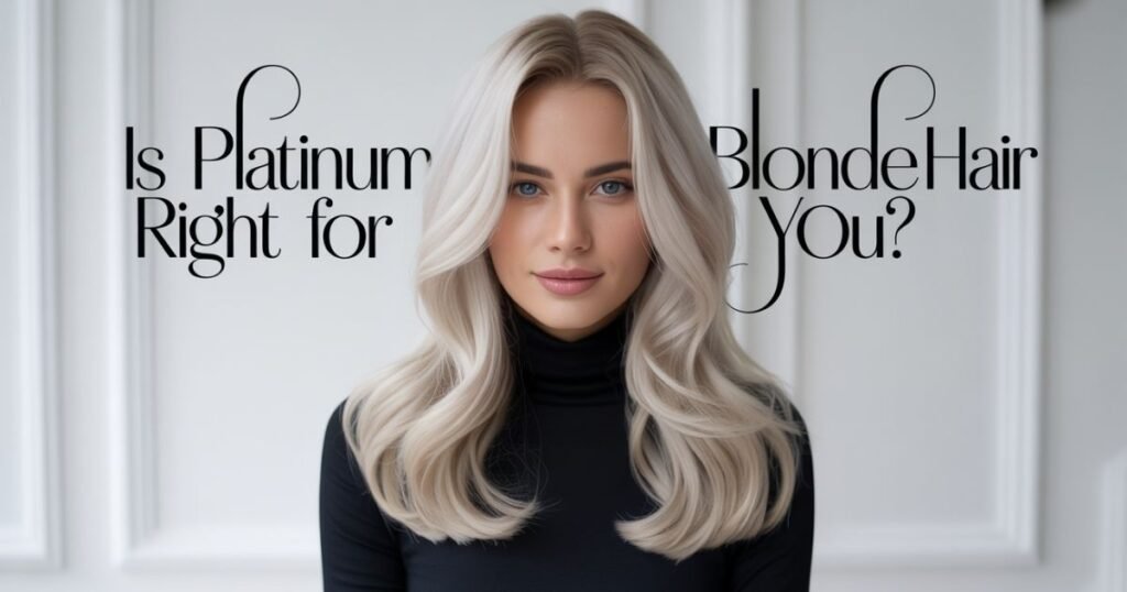 platinum blonde hair color ideas