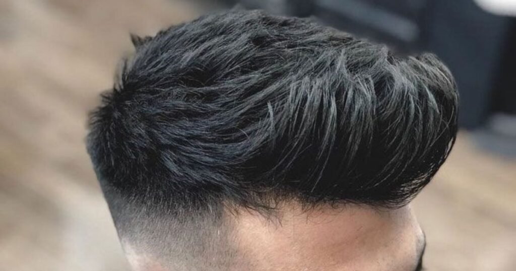 messy hairstyles men