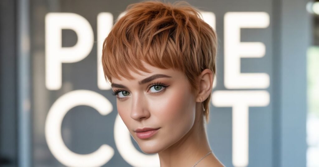 long pixie hairstyles for thick hair