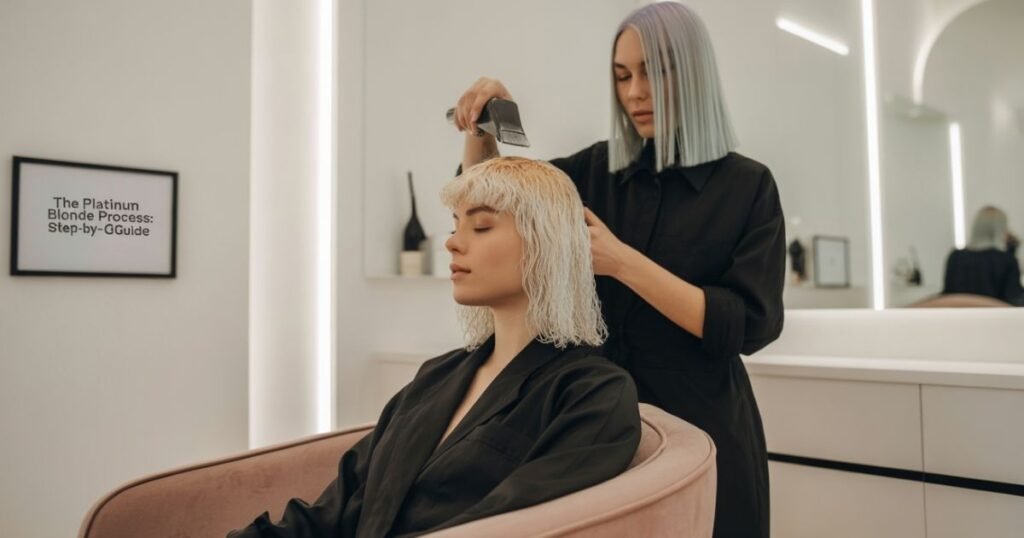 platinum blonde hair color ideas