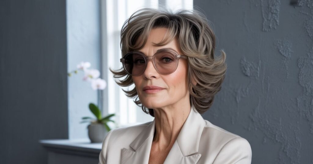 shag hairstyles for women over 50