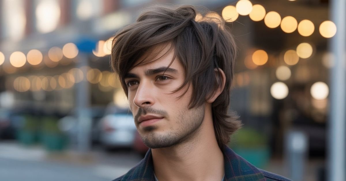 Wolf cut haircut