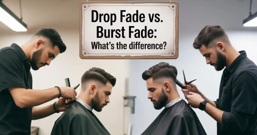 burst fade with curly hair ideas