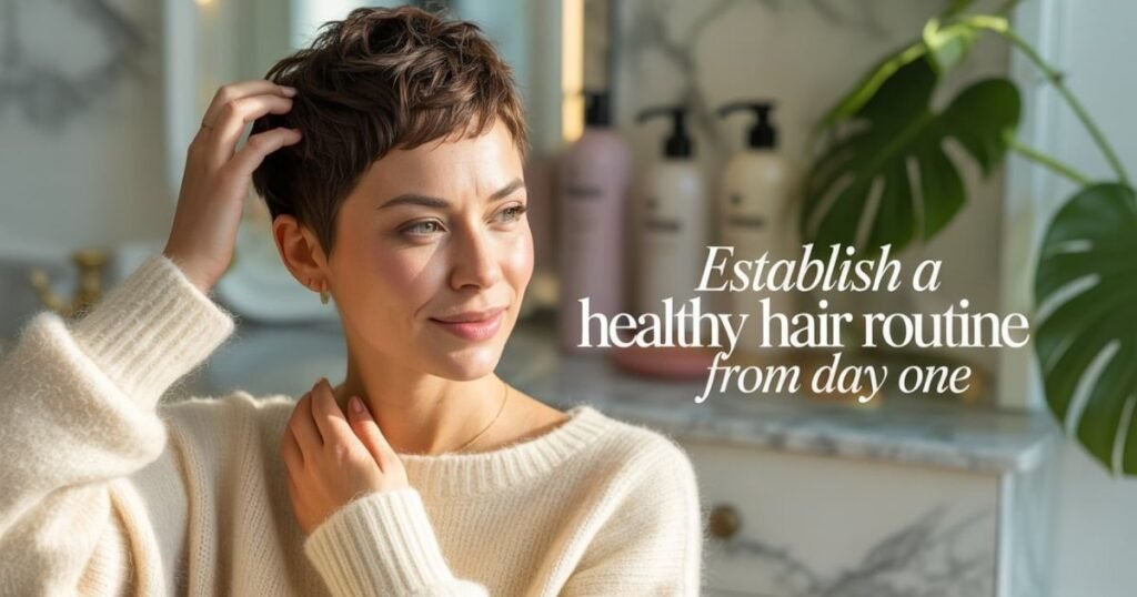how to grow out a pixie