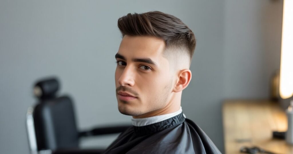 mid taper fade haircut