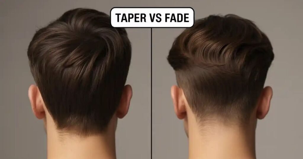 taper vs fade