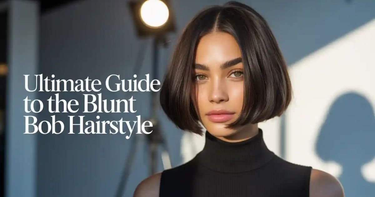 blunt bob with bangs