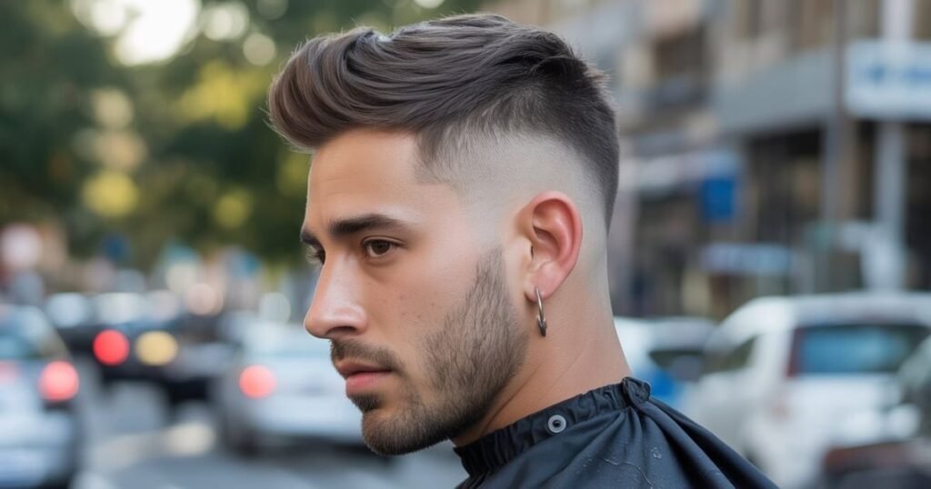 mid taper fade haircut