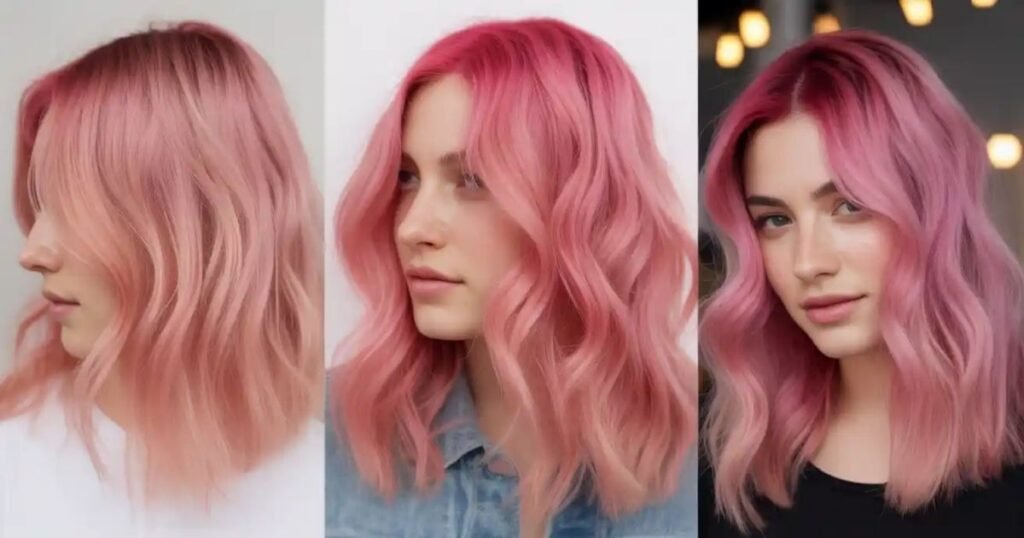 pink hair color ideas