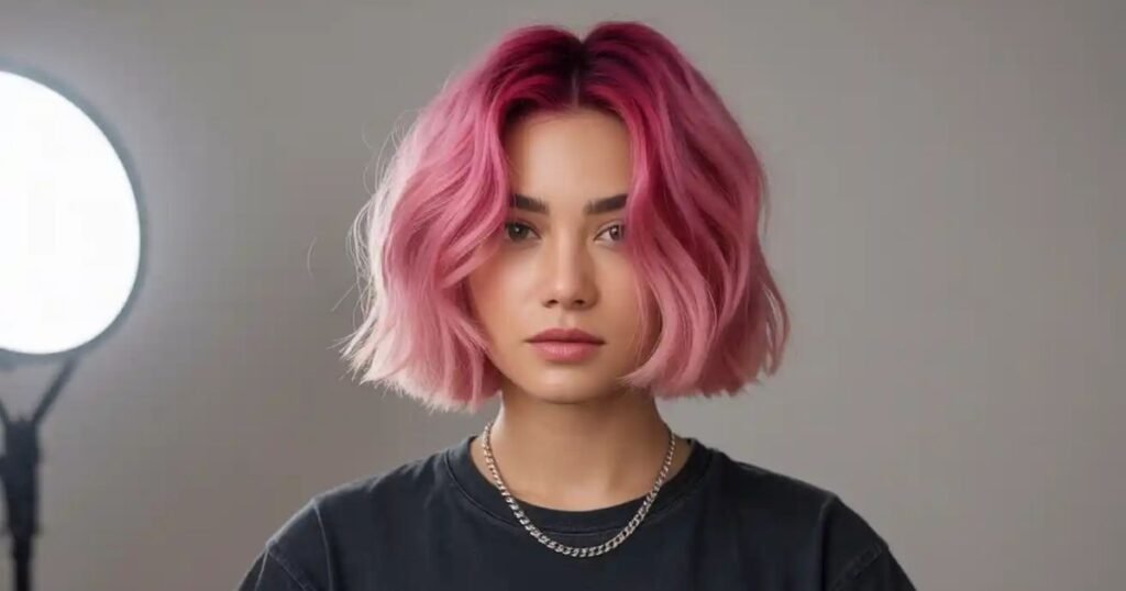 pink hair color ideas