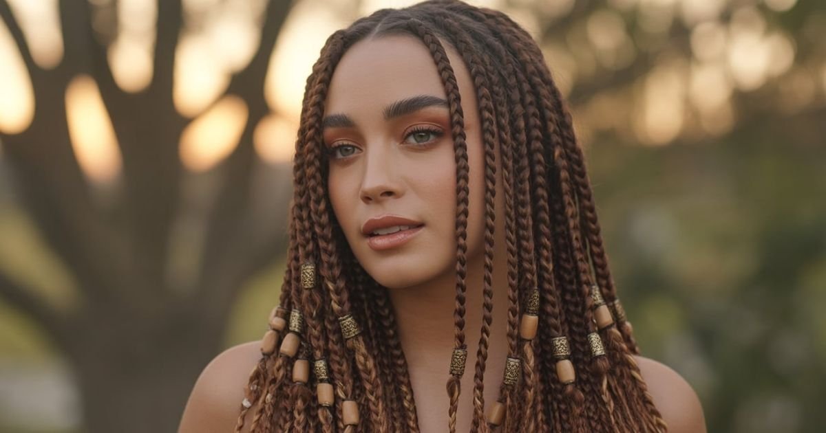 boho knotless braids