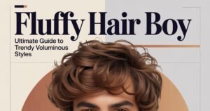 fluffy hair boy