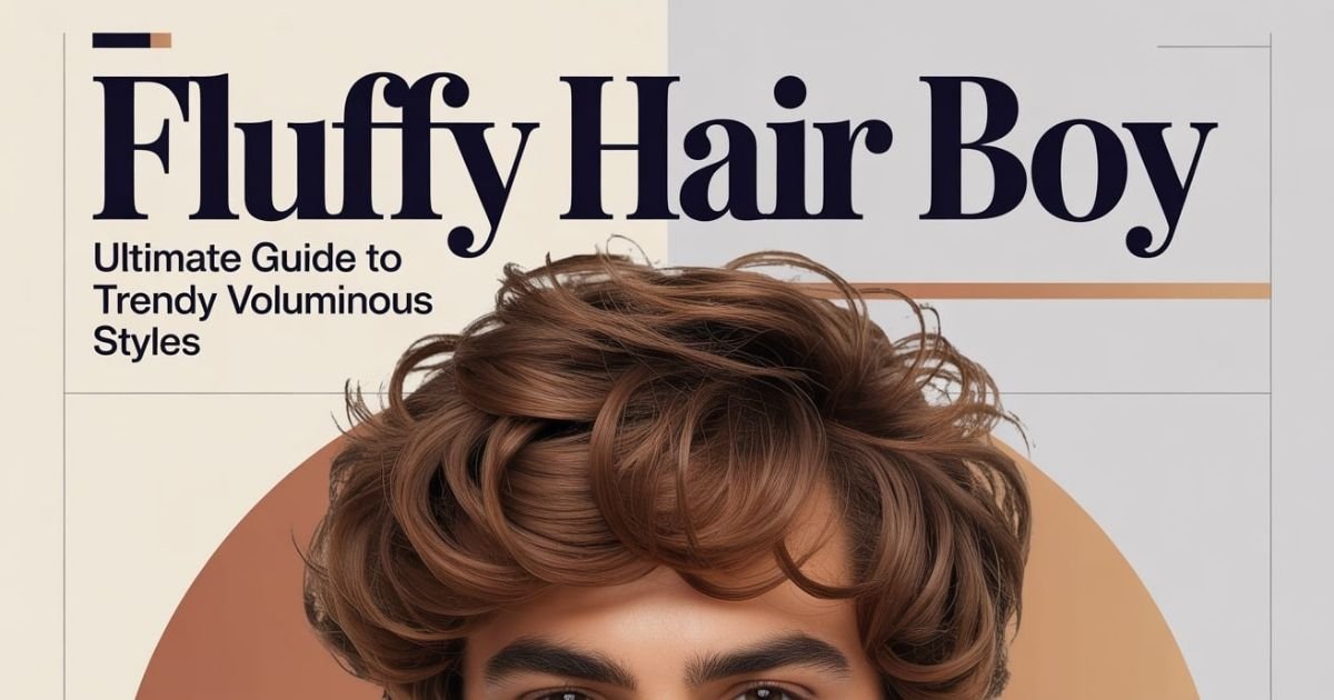 fluffy hair boy