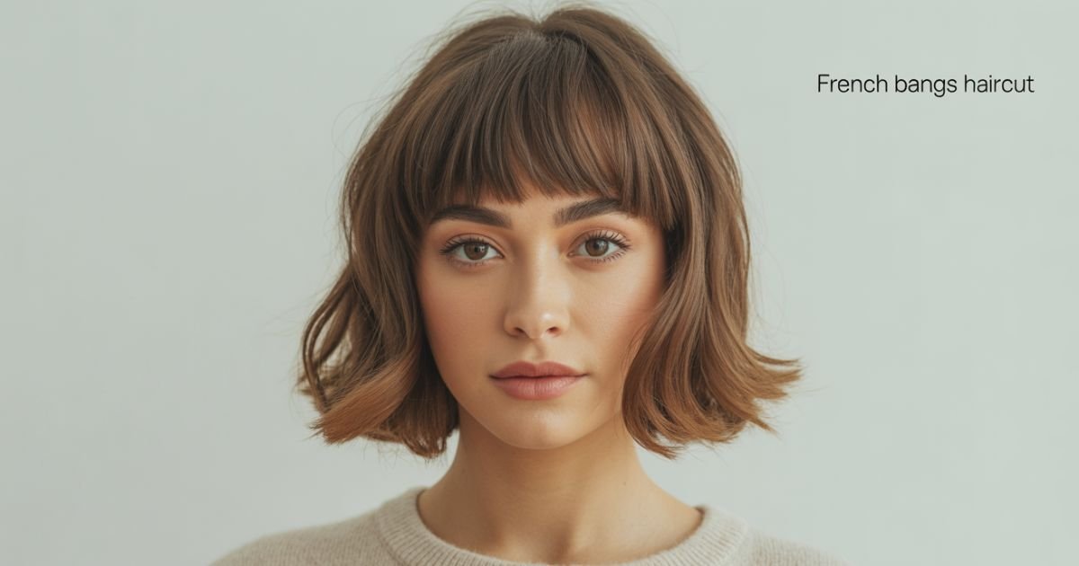 french bangs haircut