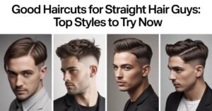 good haircuts for straight hair guys