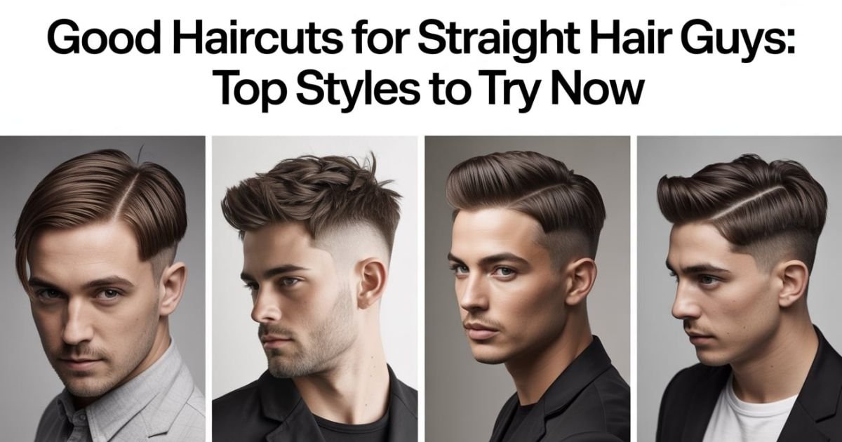 good haircuts for straight hair guys
