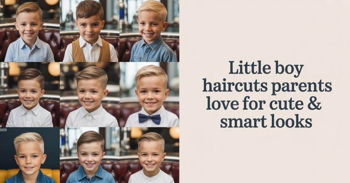 little boy haircuts