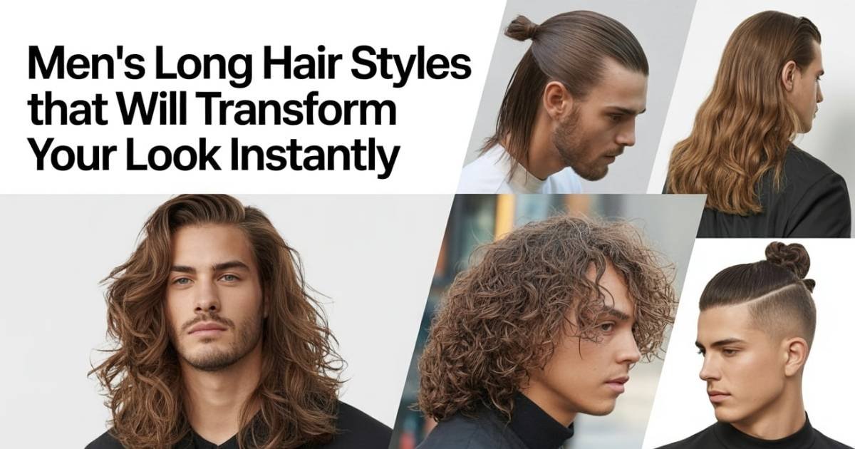 mens long hair styles
