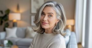 medium length hairstyles for women over 60
