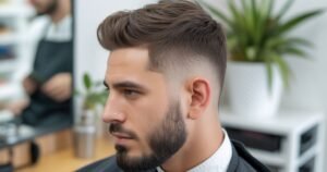 taper low fade haircut for men