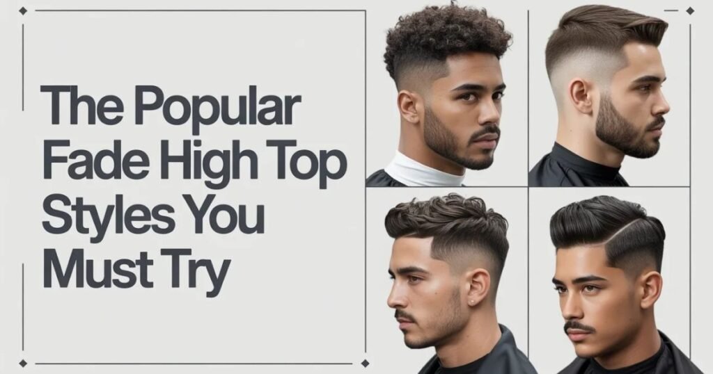 fade high top haircut