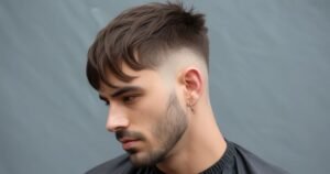 low burst fade mullet​