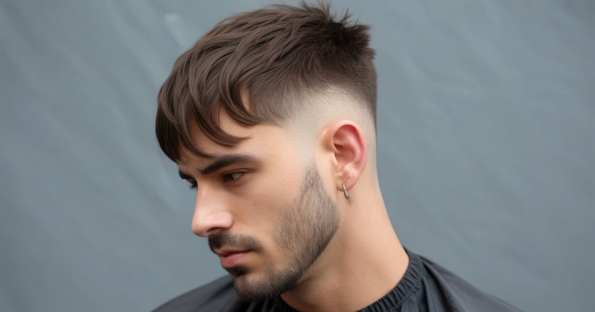 low burst fade mullet​