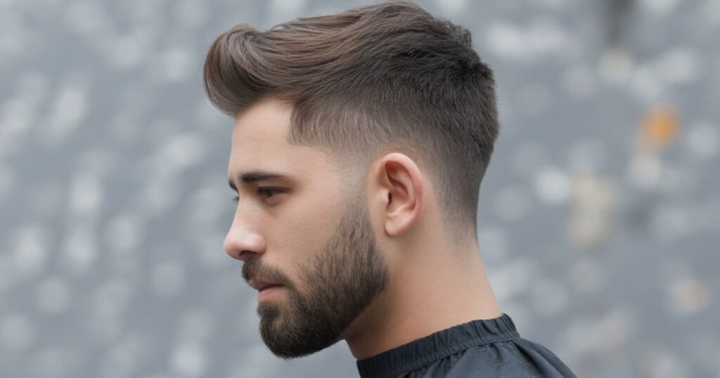 fade high top haircut
