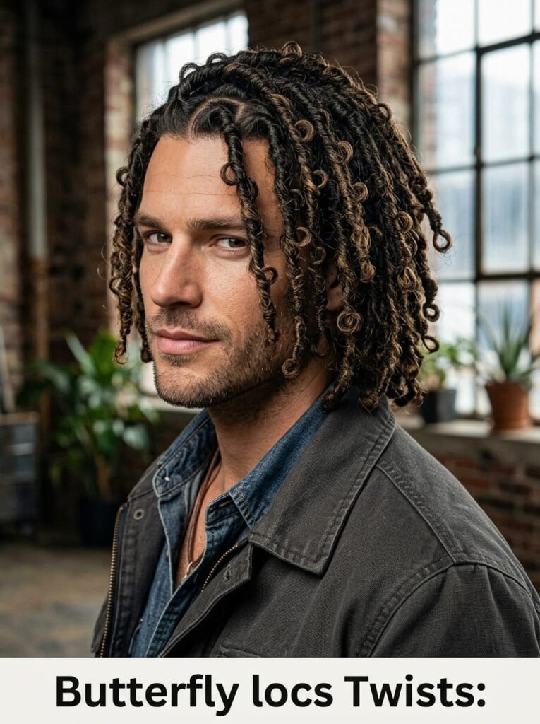 Butterfly locs twists
