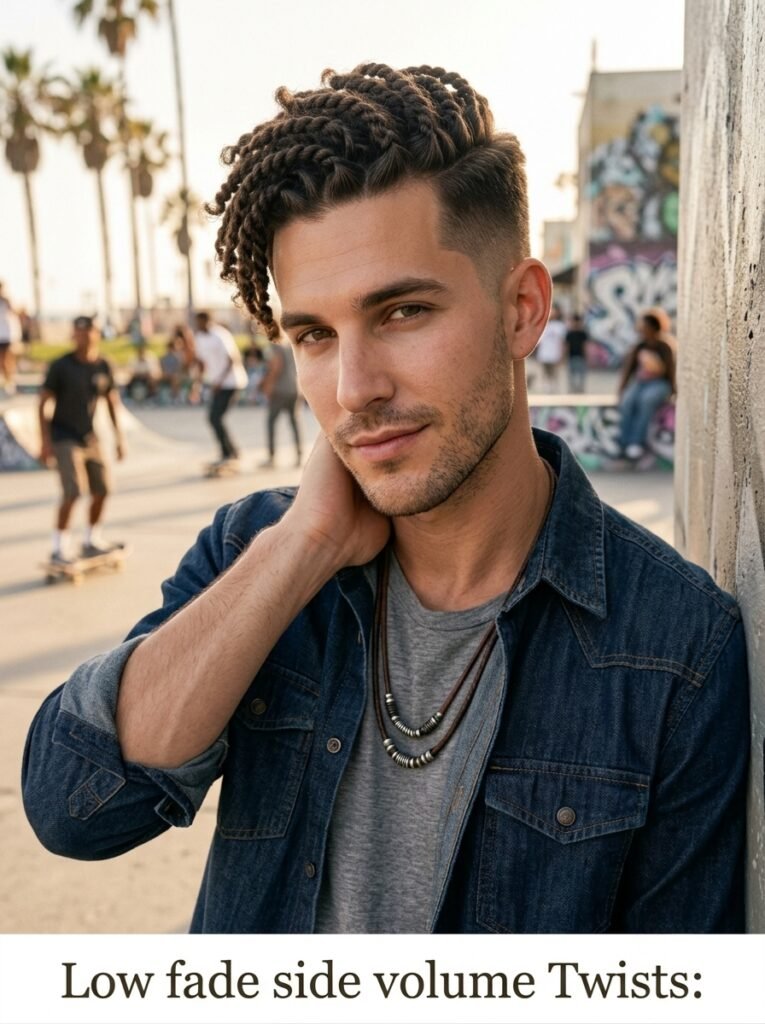 Low fade side volume twists