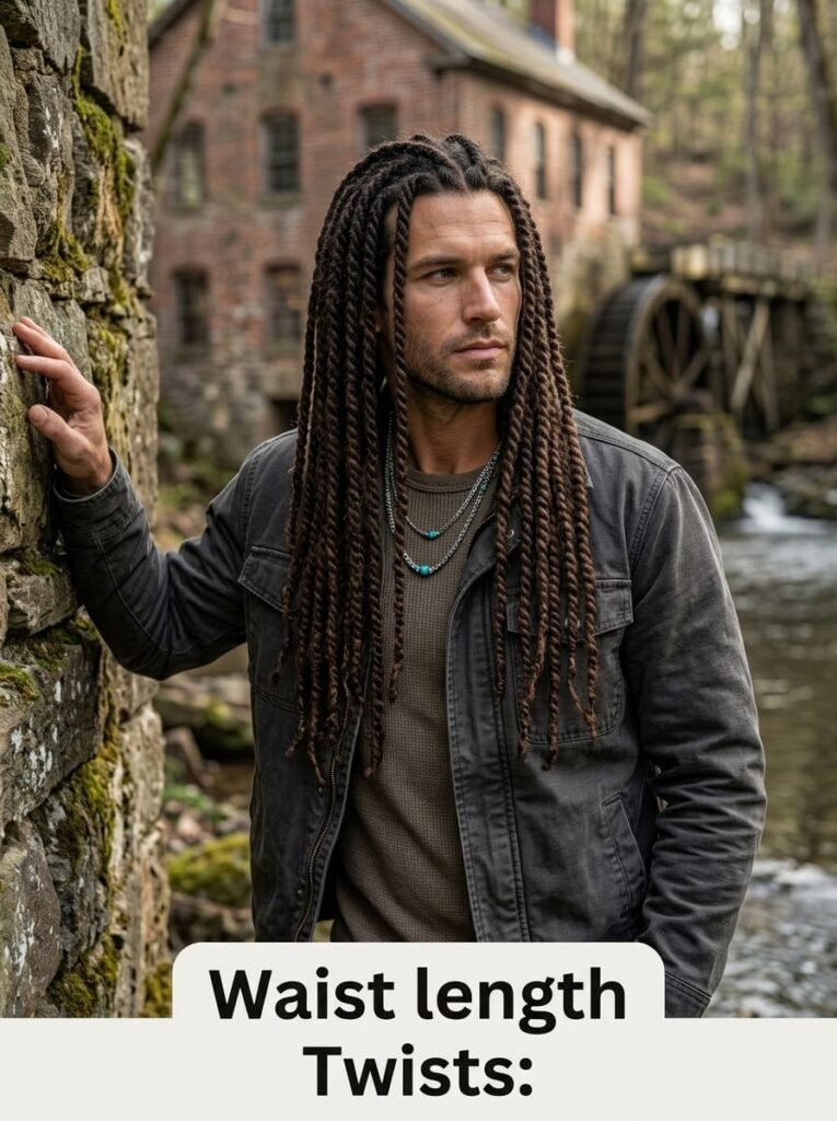 Waist Length twists