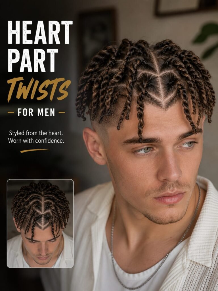  Heart Part Twists