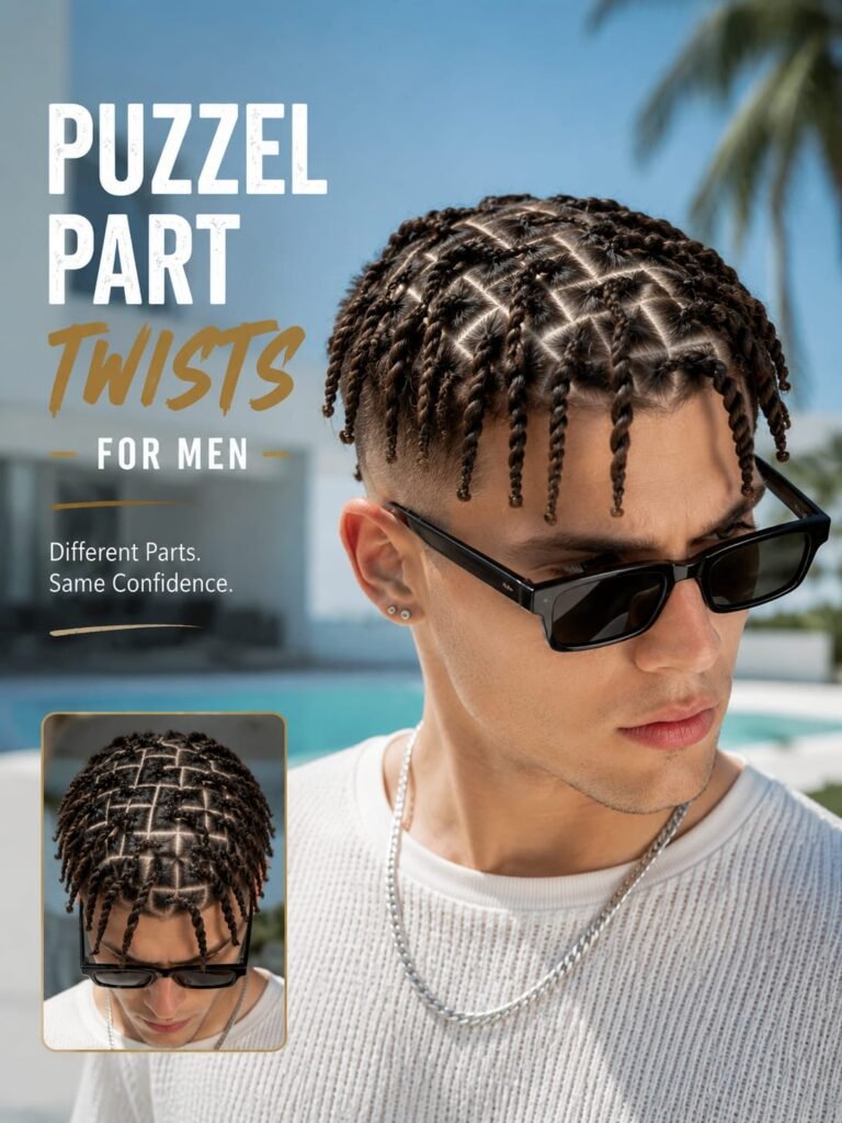 Puzzle part twists