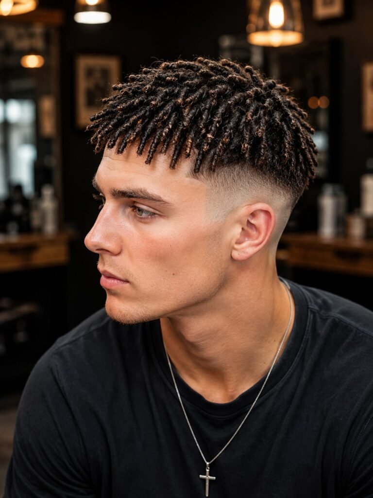 Skin fade twists