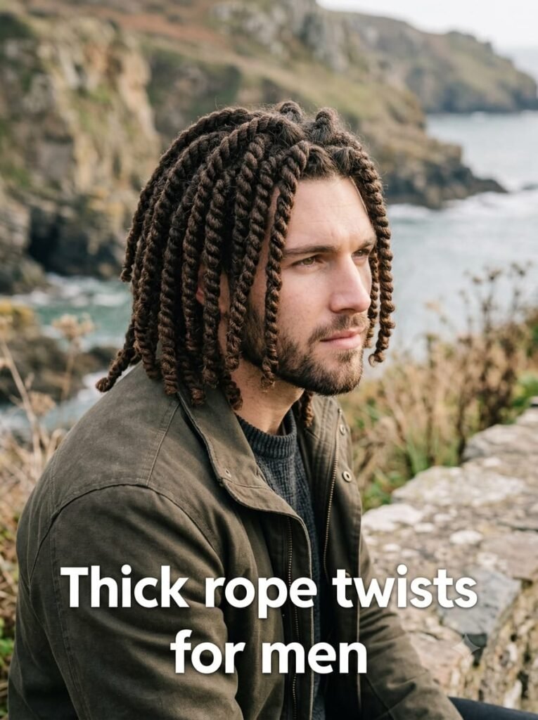 thick rope twists